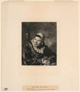 Hille Bobbe, la sorcière, de "Gravures de tableaux au Metropolitan Museum, New York" - Jules Ferdinand Jacquemart