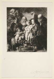 Sainte Famille - Jules Ferdinand Jacquemart