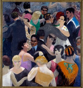 Le Bal Bullier Couples de danseurs au célèbre bal situé rue de l