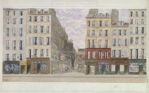 No.8 à No.16 rue du Four, Paris, France, 1893 - Jules Gaildrau