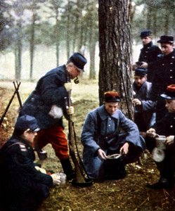 Soldats français, Marne, septembre 1914 - Jules Gervais Courtellemont