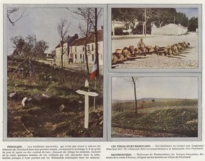 Penchard, Les Tirailleurs Marocains, Neufmontiers - Jules Gervais Courtellemont