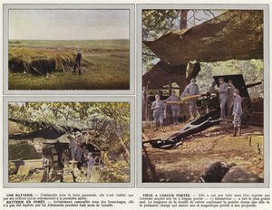 Une Batterie, Pièce à Longue Portée, Batterie en Forêt - Jules Gervais Courtellemont