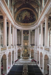 Vue intérieure de la chapelle, 1699-1710