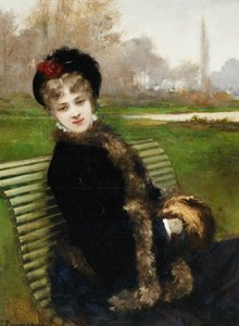 Le Banc du Parc - Jules James Rougeron
