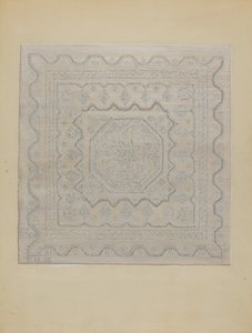 Couvre-lit en mèche, 1935-1942