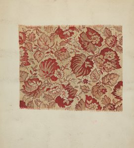 Tapis ingrain, vers 1936