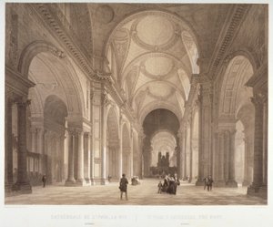 Nef de la cathédrale Saint-Paul, vue vers l