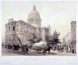 Cathédrale Saint-Paul, Londres, c. 1855 - Jules Louis Arnout