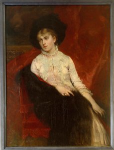 Portrait de Jeanine Dumas Davy de la Pailleterie (1867-1943) fille d
