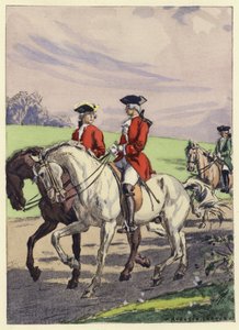 Illustration pour les mémoires de Casanova (lithographie couleur)