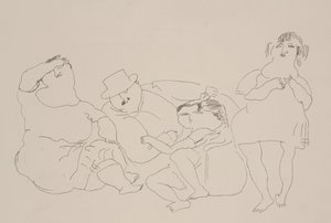 Famille, c.1923-25 - Jules Pascin