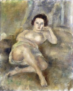 Fille allongée, 1925