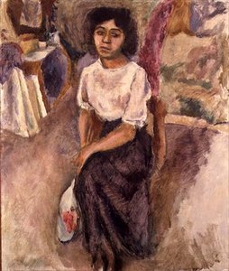 Femme assise, vers 1915 - Jules Pascin