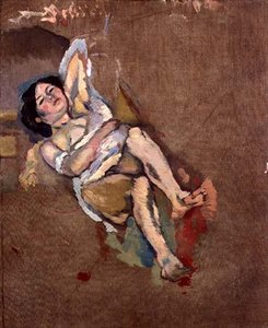 La femme limousine, vers 1908 - Jules Pascin