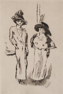 Deux femmes au bal, c.1910