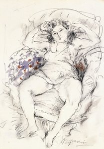 Femme dans un fauteuil, 1925-1926