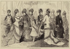 Modes parisiennes pour le Nouvel An - Jules Pelcoq