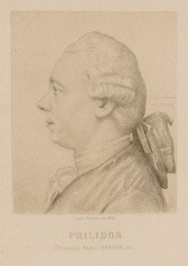 Portrait de François-André Danican Philidor - Jules Porreau
