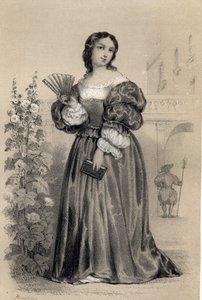 Vittoria (Victoria) Colonna (1490 - 1547), Marquise de Pescaire (Pescara) femme de lettres italienne du début du 16ème siècle - Jules and Raunheim Hermann David