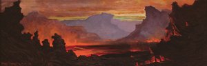 Volcan Hilo, Hawaï, 1886 - Jules Tavernier