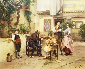 La leçon de guitare