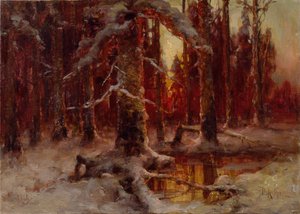 Le Soir approche - Juli Julievich Klever
