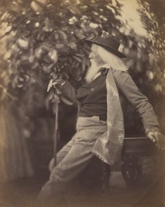 Charles Hay Cameron, Esq., dans son jardin à Freshwater, 1865-67 - Julia Margaret Cameron