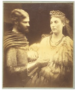 Lancelot et Guenièvre, vers 1873 - Julia Margaret Cameron
