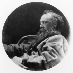 Portrait de George Frederick Watts (photo en noir et blanc) - Julia Margaret Cameron