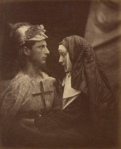 Sir Galahad et la Nonne Pâle - Julia Margaret Cameron