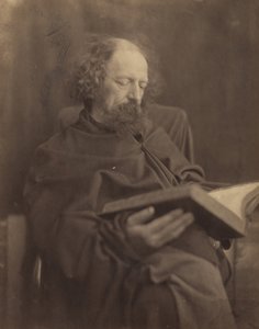 Tennyson lisant, 1865 - Julia Margaret Cameron
