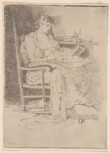 Mère et enfant, n° 2 - Julian Alden Weir
