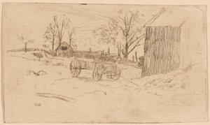 La grange de Roscoe - Julian Alden Weir