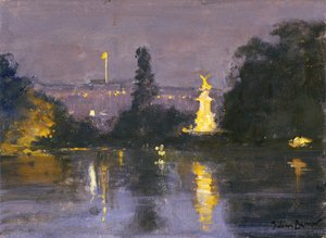 Palais de Buckingham - Nuit - Julian Barrow