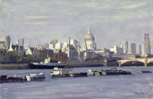 St. Pauls depuis Bankside - Julian Barrow