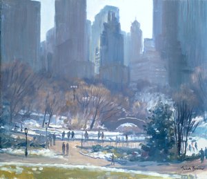 Hiver à Central Park, New York, 1997 - Julian Barrow