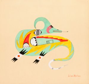 Avanyu, vers 1923 - Julian Martinez