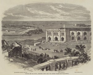 Intérieur de Sébastopol, esquissé près de la Galère de Bronze