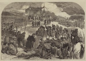 La bénédiction des drapeaux utilisés lors de la capture du Malakoff - Julian Portch