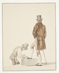 Un cireur de chaussures de Paris - Julie Eckersberg