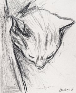 Chat dormant, 2015 - Julie Held