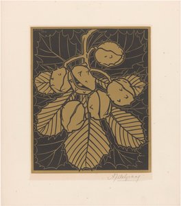 Branche de châtaignier - Julie de Graag (signed by artist)