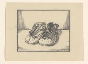 Paire de chaussures - Julie de Graag (signed by artist)