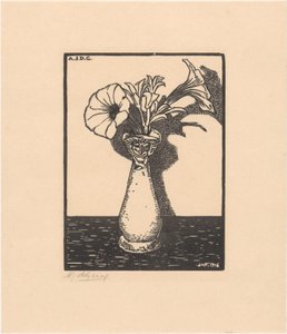 Vase avec des fleurs
