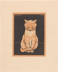 Chat assis - Julie de Graag