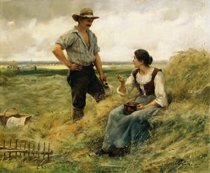 Une pause de la récolte