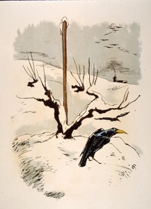 Illustration humoristique de vin 1946