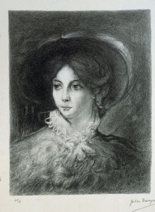 Portrait de George Sand - Julien Tinayre