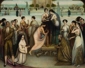 La consagración de la copla, 1911-1912 - Julio Romero de Torres